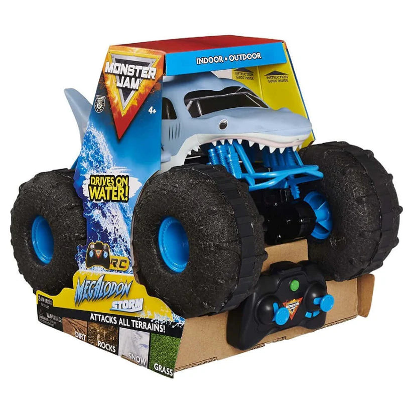 Megalodon Storm Suda Gidebilen USB Şarjlı Uzaktan Kumandalı Araba 38 Cm